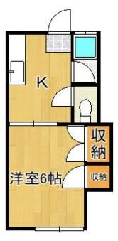 ハイツ到津の森の間取り画像