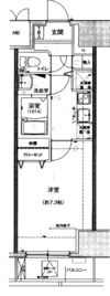 feeth日暮里の間取り画像