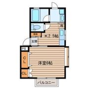 コーポストリームの間取り画像