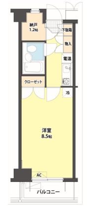 まちのもり本町田の間取り画像