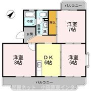 ラ・リヴィエールⅢの間取り画像