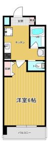 クレールYAMATOの間取り画像