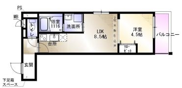 リオヴェール彩都の間取り画像