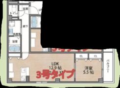 ソリティア芦屋西の間取り画像