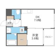 アリス・マナーガーデン谷町の間取り画像