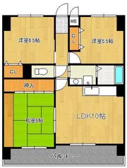 ラ・ヴィ嵐山の間取り画像