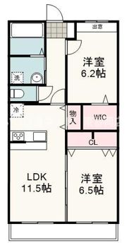 (仮)小鹿新築マンションの間取り画像