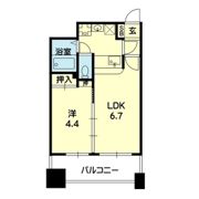 スカイガーデン水前寺の間取り画像