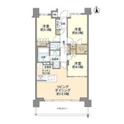 パークホームズ中野中央フォーシーズンズコートの間取り画像