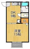 クレセントIの間取り画像