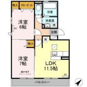 サンハイム己斐中Ⅱの間取り画像