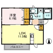 パル上野の間取り画像
