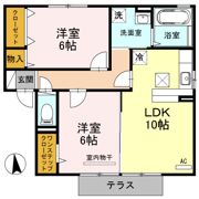 イベール・ドゥ A棟の間取り画像