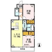 リッツハウス さくら A棟の間取り画像