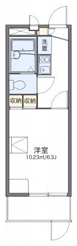 レオパレスドミールの間取り画像