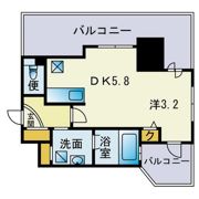 アクタス薬院2の間取り画像