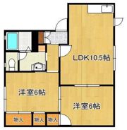 ベルク・ミッテ D棟の間取り画像