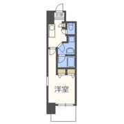 プレジオ東天満の間取り画像