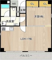 アプリコの間取り画像