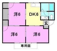 グレース下吾川 B棟の間取り画像