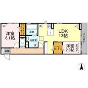 プレジデント持田 A棟の間取り画像