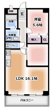 第3林ビルの間取り画像