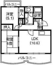 シンフォニー三和Ⅰの間取り画像