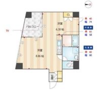 コア大井町の間取り画像