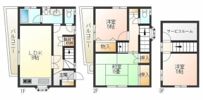 鶴馬戸建の間取り画像