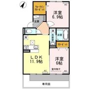 アムール21 E棟の間取り画像