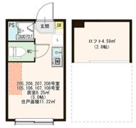 ハーモニーテラス東十条IIの間取り画像