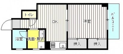 ビレッジ岩崎の間取り画像
