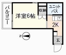 petit pas大芝の間取り画像