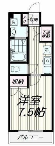 エーデルハイムⅡの間取り画像