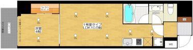 ブエナビスタ難波元町の間取り画像