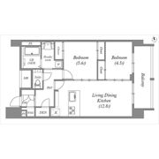 ArtizA瓦屋町Ⅰの間取り画像