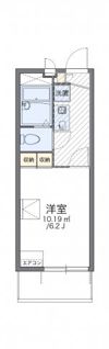 レオパレスピーフスの間取り画像