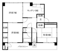 大萩ビルの間取り画像
