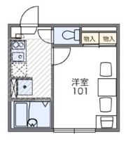 レオパレスレーヴの間取り画像