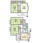 中央戸建の間取り画像