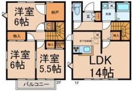 平和ヶ丘YOハウスの間取り画像