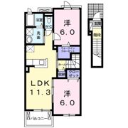 スィート・フィオーレEの間取り画像