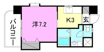 サンセット湊町の間取り画像