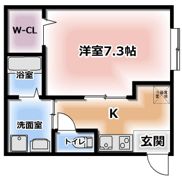ソレイユⅢK.Sの間取り画像