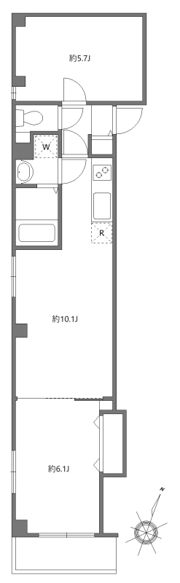 ブランノワールの間取り画像