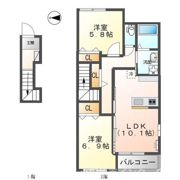 サファイアAの間取り画像
