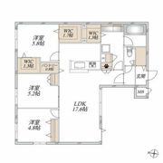 レイラニの間取り画像