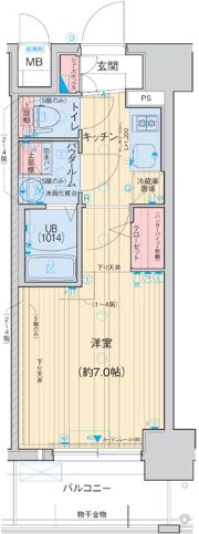 アドバンス神戸マーレの間取り画像