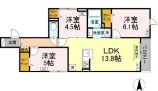 セレスティア東葛西Ⅴの間取り画像
