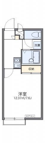 レオパレスパーシモンの間取り画像